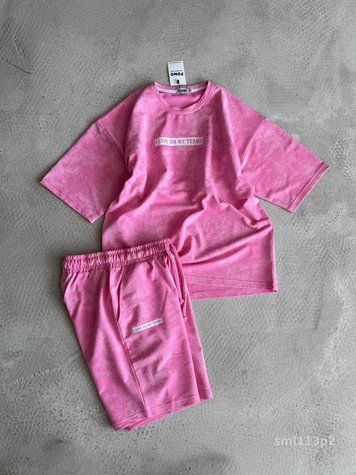 Костюм Футболка шорти чоловічий оверсайз SML sml113p2-xl фото