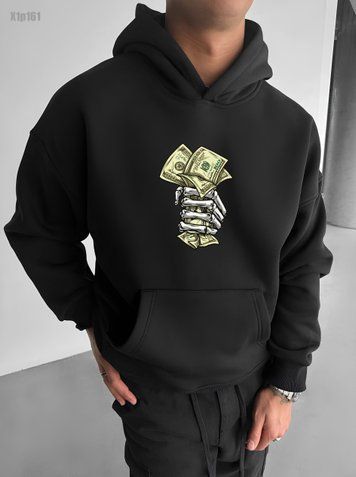 Худі з принтом Fomo x1p161-XL фото