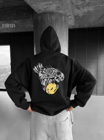 Худі з принтом Fomo x1w131-XL фото