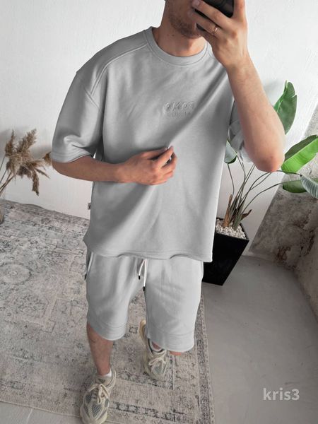 Костюм футболка шорти чоловічий оверсайз Krispy kris3-XL фото