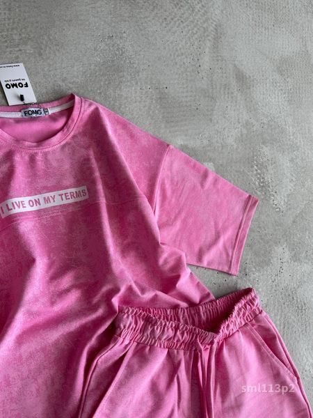 Костюм Футболка шорти чоловічий оверсайз SML sml113p2-xl фото