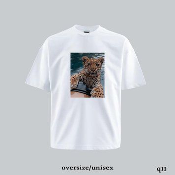 Футболка з принтом чоловіча оверсайз 24f5q11-XL фото