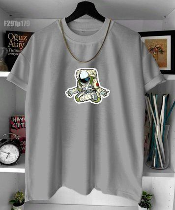 Футболка з принтом f291p179-XL фото