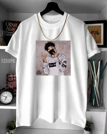 Футболка з принтом F250P6-XL фото