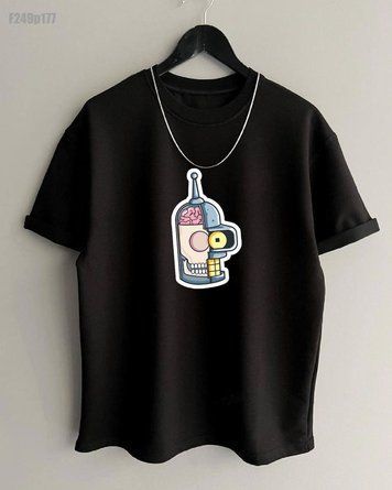 Футболка з принтом f249p177-XL фото