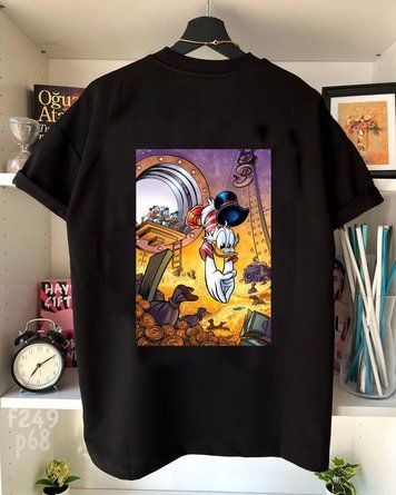 Футболка з принтом f249p68-XL фото