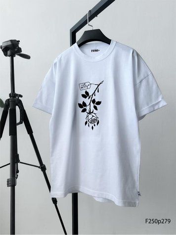 Футболка з принтом f250p279-XL фото