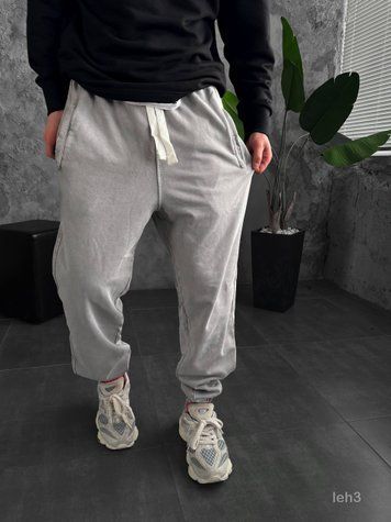 Спортивні штани з ефектом варки _leh3-xl фото