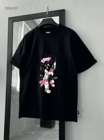 Футболка з принтом f249p259-XL фото