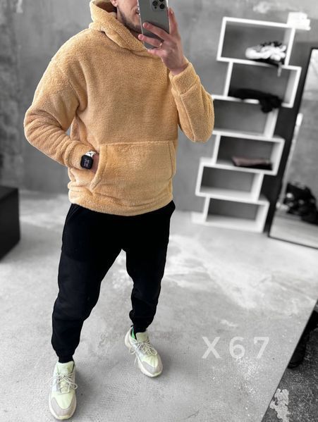 Плюшеве оверсайз худі Plyshka x67LXL фото