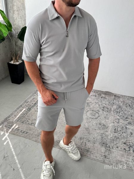 Костюм футболка поло шорти літній чоловічий LUK mrluk3-S фото