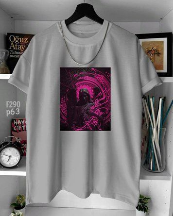 Футболка з принтом f290p63-XL фото