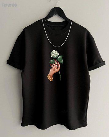 Футболка з принтом f249p190-XL фото