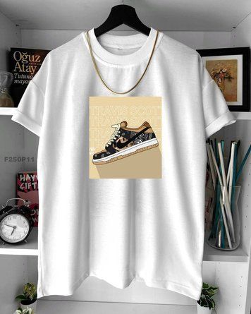 Футболка з принтом f250p11-XL фото