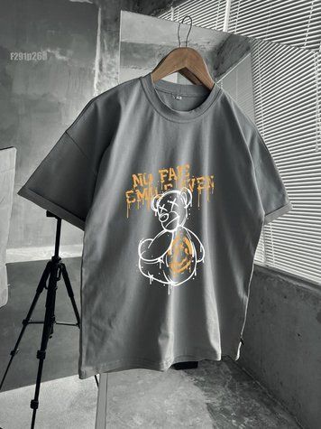 Футболка з принтом f291p260-XL фото