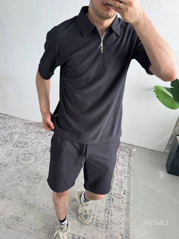 Костюм футболка поло шорти літній чоловічий LUK mrluk2-XL фото