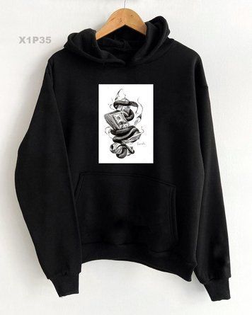 Худі з принтом Fomo X1p35_8d21-XL фото