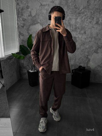 Комплект чоловічий сорочка штани LUIV luiv4-XL фото