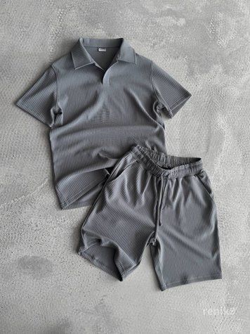 Костюм футболка шорти оверсайз літній Renik renik9-XL фото