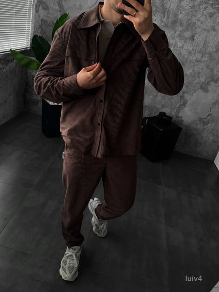 Комплект чоловічий сорочка штани LUIV luiv4-XL фото