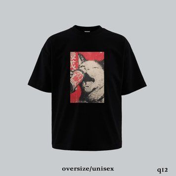 Футболка з принтом чоловіча оверсайз 24f1q12-XL фото