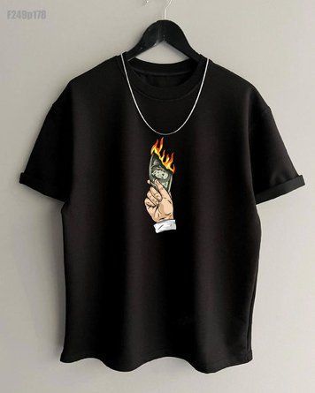 Футболка з принтом f249p178-XL фото