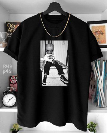 Футболка з принтом f249p46-XL фото