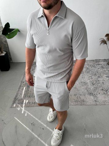 Костюм футболка поло шорти літній чоловічий LUK mrluk3-XL фото