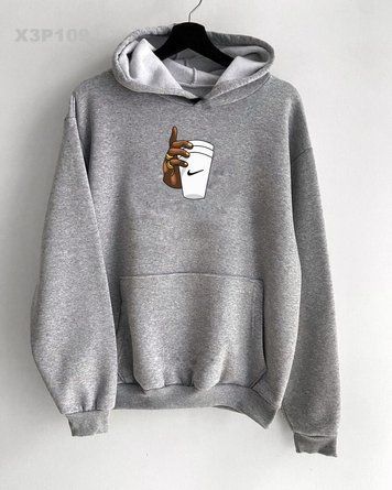 Худі з принтом Fomo x3p109-XL фото