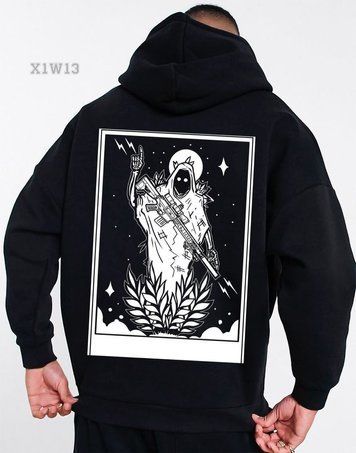 Худі з принтом Fomo x1w13-XL фото
