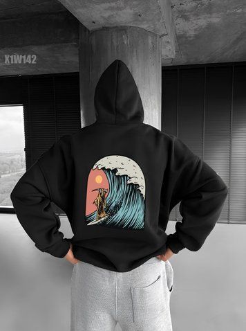 Худі з принтом Fomo x1w142-XL фото