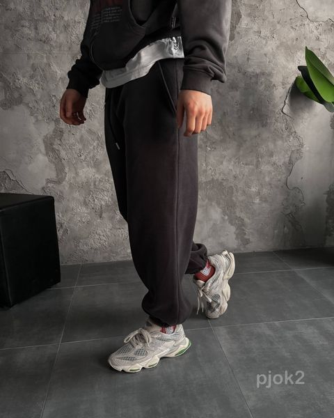Спортивні джогери чоловічі зимові DUAL FLEECE pjok2-XL фото