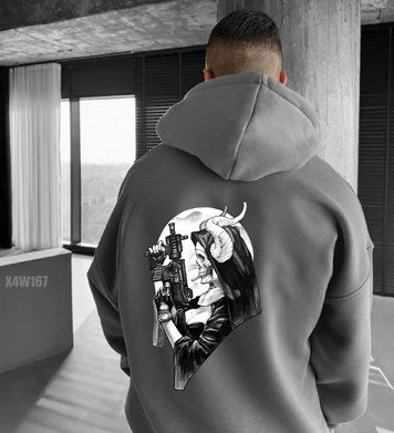 Худі з принтом Fomo x4w167-XL фото