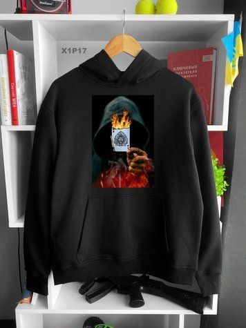 Худі з принтом Fomo x1p17-XL фото