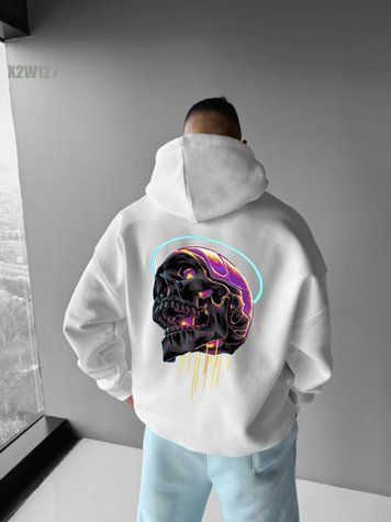 Худі з принтом Fomo x2w127-XL фото