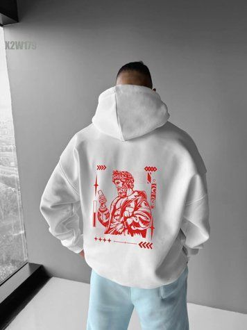 Худі з принтом Fomo x2w179-XL фото