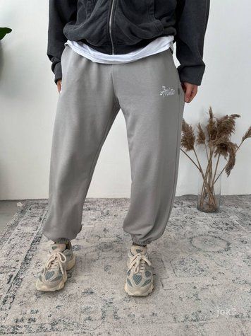 Штани спортивні джогери чоловічі з вишивкою Athletic35 jok3-XL фото