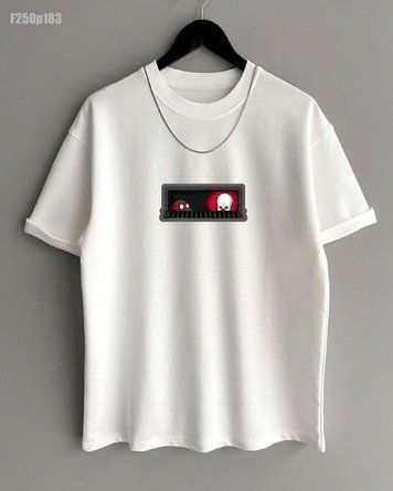 Футболка з принтом f250p183-XL фото