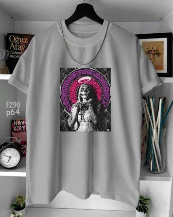 Футболка з принтом f290p64-XL фото