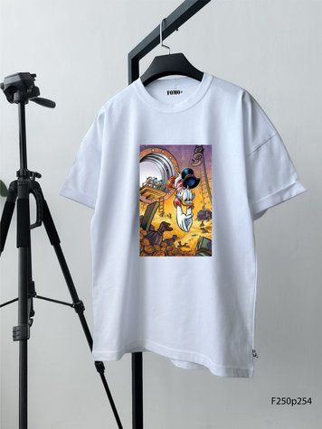 Футболка з принтом f250p254-XL фото