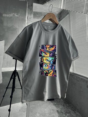 Футболка з принтом f291p261-XL фото