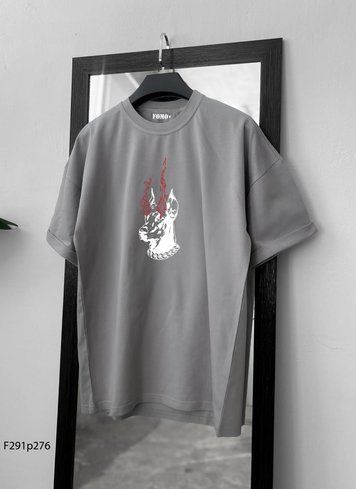Футболка з принтом f291p276-XL фото