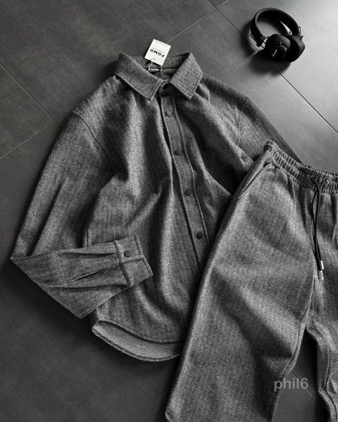 Комплект чоловічий сорочка штани TWEED FORM phil6-S фото