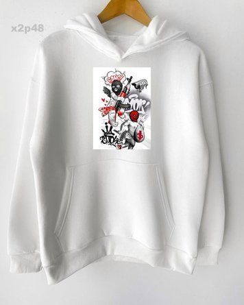 Худі з принтом Fomo x2p48-XL фото