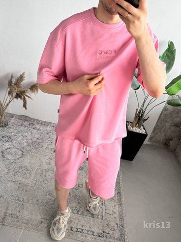 Костюм футболка шорти чоловічий оверсайз Krispy kris13-XL фото