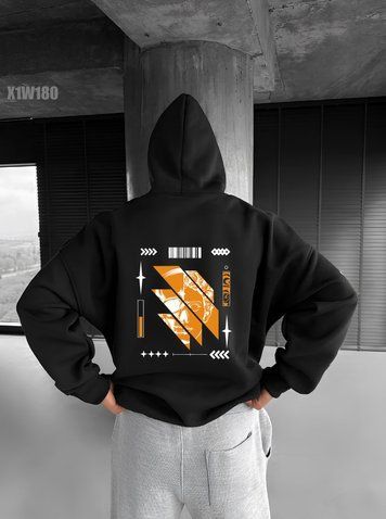Худі з принтом Fomo x1w180-XL фото