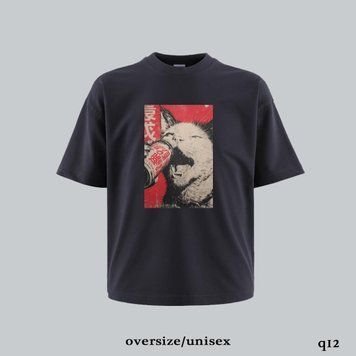 Футболка з принтом чоловіча оверсайз 24f2q12-XL фото