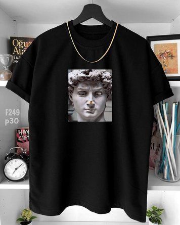 Футболка з принтом f249p30-XL фото