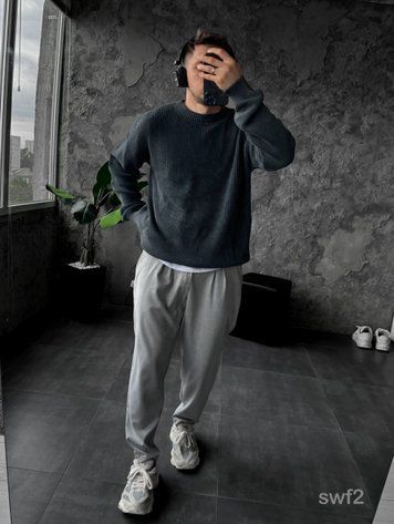Светр в&rsquo;язка Чоловічий _swf2-XL фото