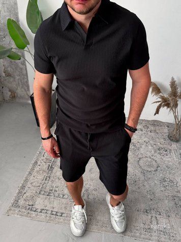 Костюм футболка шорти оверсайз літній Renik _renik1-XL фото